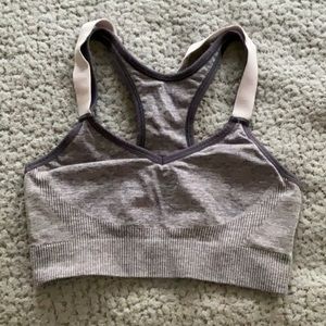 All in motion purple sports bra